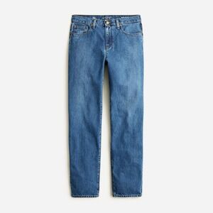 J.Crew Women's Mid-Rise Slouchy Straight Jeans Turney Wash BT625 Size 27